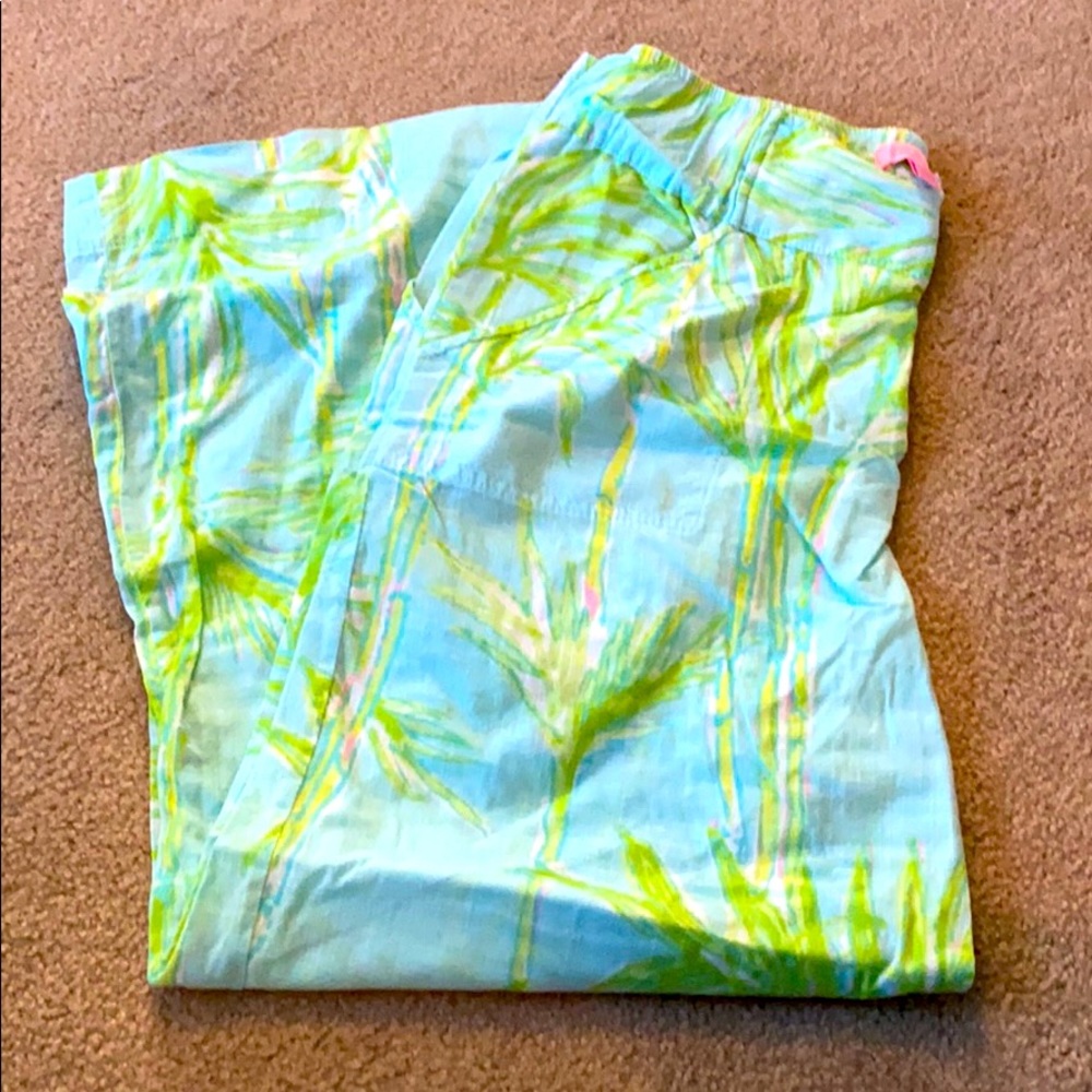 Lilly Pulitzer linen pants- small